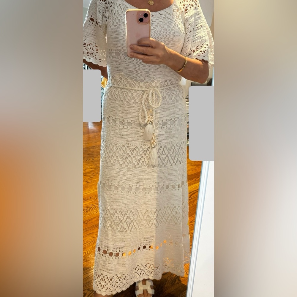 Zimmermann Crochet dress